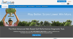 Desktop Screenshot of golfstatlab.com